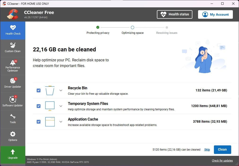 CCleaner - der beliebteste PC-Cleaner unter der Lupe